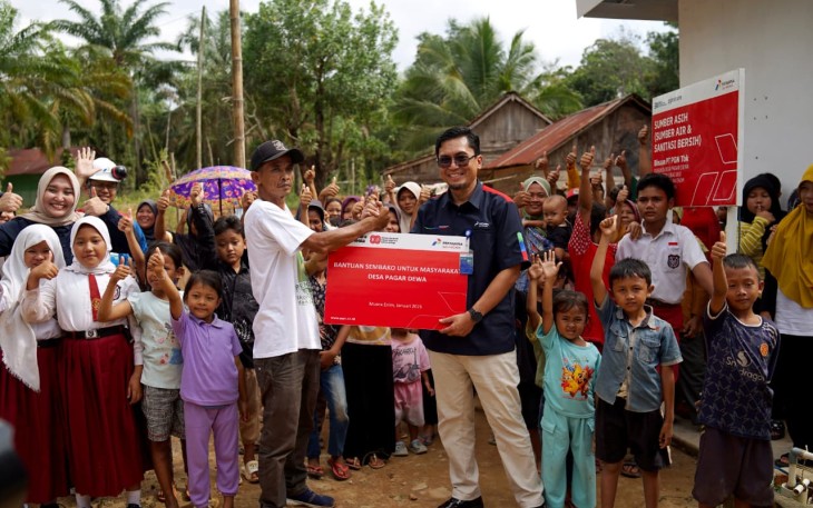 Program CSR PGN warga desa Pagardewa, Kabupaten Muara Enim, Sumsel 
