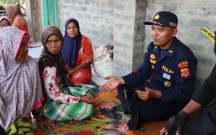 Bakti Kesehatan Polri untuk warga terdampak bencana di Aceh Tengah 
