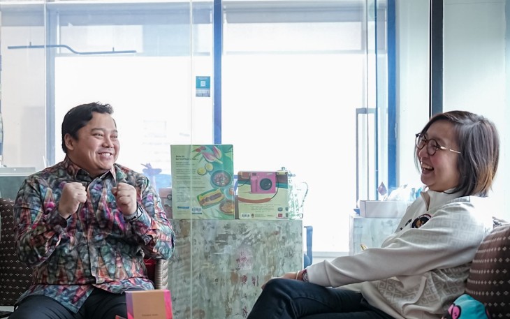 Wakil Menteri Ekonomi Kreatif, Irene Umar, menerima kunjungan Deputy Chief of Mission (DCM) Kedutaan Besar Republik Indonesia (KBRI) Seoul, Ali Andika Wardana di Kantor Kementerian Ekonomi Kreatif, Jakarta, Selasa (20/1/2026)