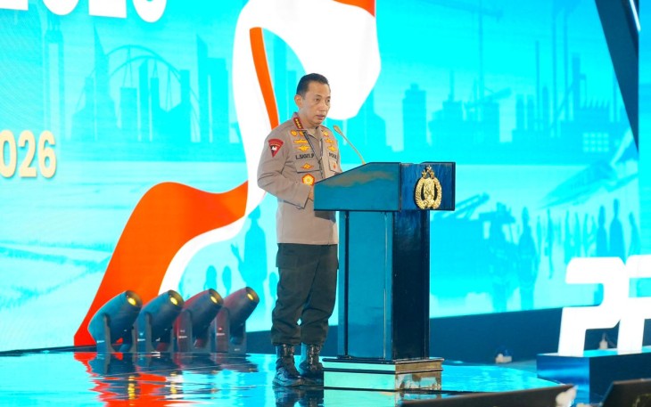 Kapolri Jenderal Listyo Sigit Prabowo membuka sekaligus memberikan arahan di Rapat Pimpinan (Rapim) Polri