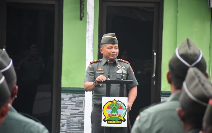 Dandim 0803/Madiun Letkol Inf I Nyoman Adhisaputra 