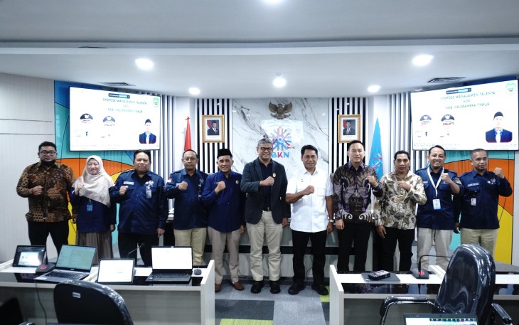Ekspose manajemen talenta ke BKN, Selasa, (03/03/2026) di Kantor BKN Pusat, Jakarta