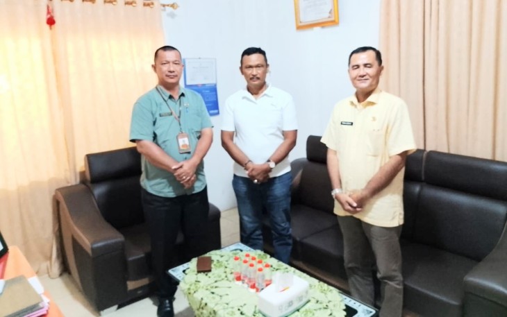 Pertemuan PRSI Sumut dengan Disdik Gunungsitoli 