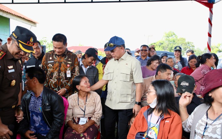 Mendagri–Menteri PKP Tinjau Program BSPS di Humbahas, Target Perbaikan Rumah di Sumut Naik Drastis