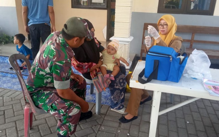 Posyandu balita wilayah desa binaan