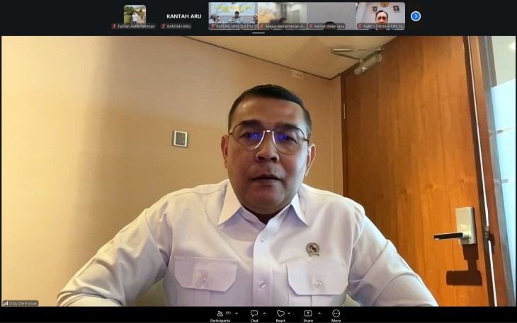 Wakil Menteri Agraria dan Tata Ruang /Wakil Kepala Badan Pertanahan Nasional (Wamen ATR/Waka BPN), Ossy Dermawan