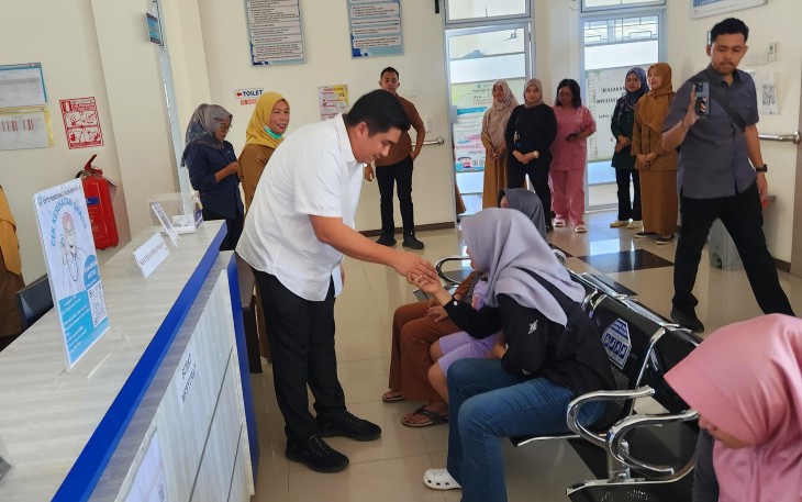 Bupati Roby Tinjau Puskesmas Teluk Bintan