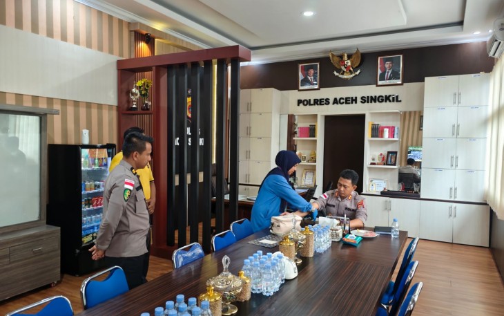 Tim Bid Dokkes Polda Aceh Gelar Rikkesla Personel Polres Aceh Singkil