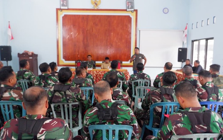 Kodim 0801/Pacitan Gelar Latnister Sebagai Motor Penggerak Hanpangan Wilayah Pacitan