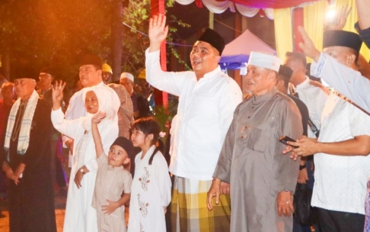 Bupati Bintan Ajak Masyarakat Perkuat Kebersamaan Melalui Pawai Takbir Idul Adha 1447 H