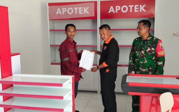 Demi Pelayanan yang Lebih Baik, Babinsa Ngampel Kawal Penyediaan Fasilitas KDMP Hingga Tuntas
