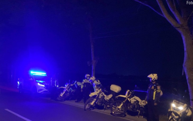 Polres Ngawi Tingkatkan Patroli Malam, Tindak Balap Liar dan Kendaraan Tak Sesuai Spektek