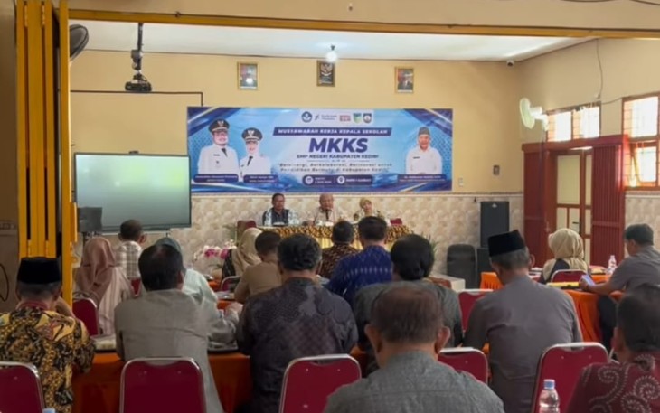 MKKS SMPN Kab Kediri Wujudkan Pendidikan yang Berkualitas Aman dan Berintegritas