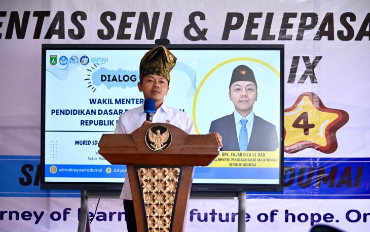 Wakil Menteri Pendidikan Dasar dan Menengah (Wamendikdasmen), Fajar Riza Ul Haq