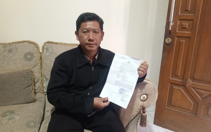 Suratno warga Desa Sumawe, Kecamatan Sumbermanjing Wetan, Kabupaten Malang
