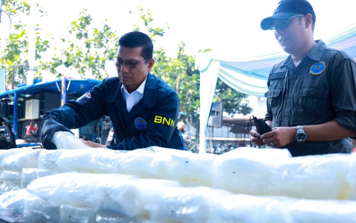 BNN RI Musnahkan 132 KG Sabu