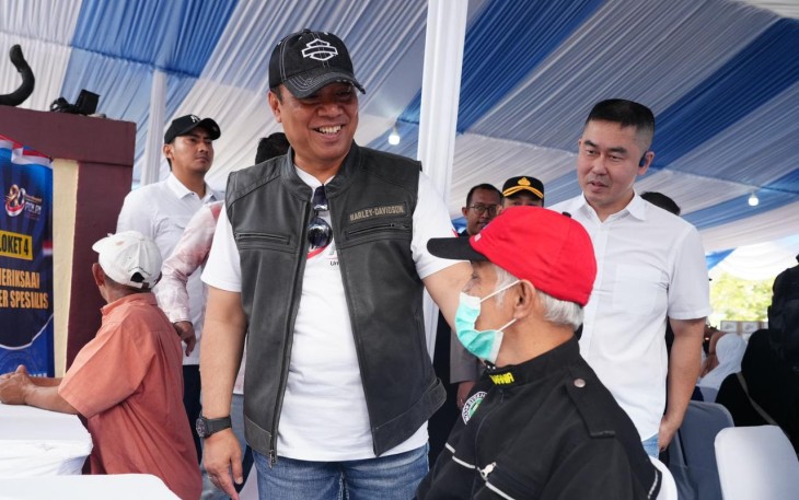 Wakapolri Komjen Pol. Prof. Dr. Dedi Prasetyo, M.Si. hadir langsung meninjau jalannya kegiatan