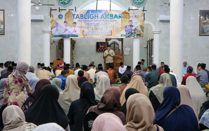 Peringatan 1 Muharram Tingkat Kabupaten, Sekda Ronny  Ajak Masyarakat Pererat Ukhuwah untuk Wujudkan Bintan Damai, Maju dan Sejahtera
