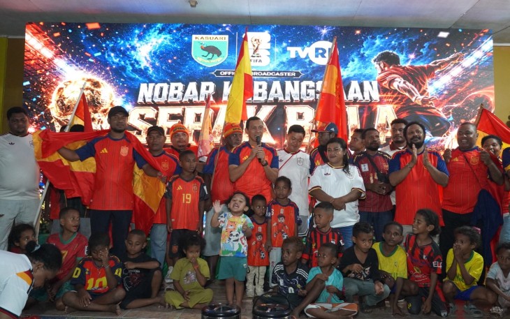 TNI Gelar Nobar Kebangsaan Piala Dunia 2026 di Lebih Dari 1.500 Titik, Satukan Semangat Kebersamaan