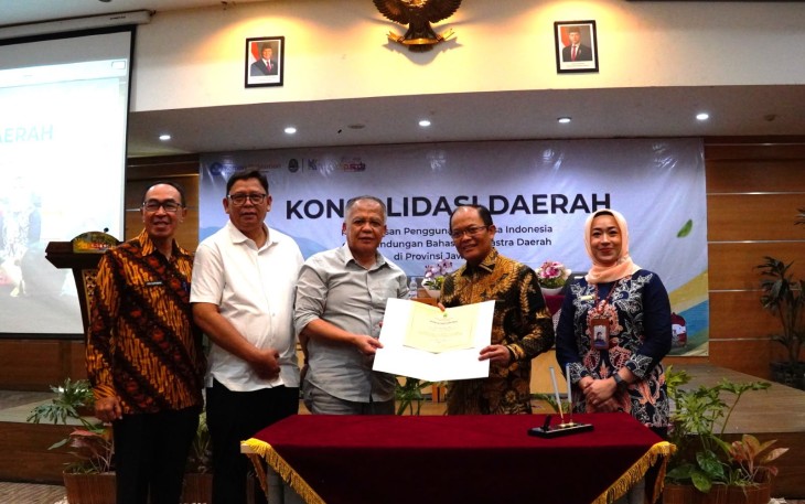 Kementerian Pendidikan Dasar dan Menengah (Kemendikdasmen) melalui Badan Pengembangan dan Pembinaan Bahasa (Badan Bahasa) mendorong terbentuknya tata kelola pengawasan penggunaan Bahasa Indonesia yang lebih kuat