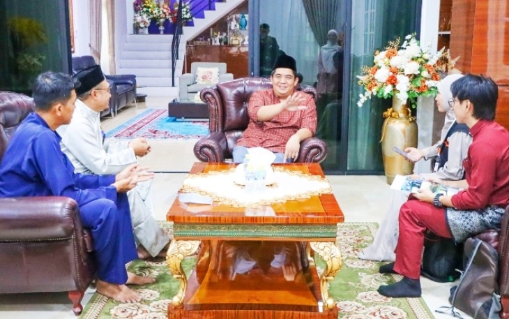 Bupati Bintan Roby Kurniawan SPWK Terima Pendataan Sensus Ekonomi 2026 di Kediaman Pribadi