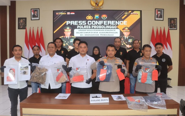 Polres Probolinggo Ungkap Misteri Penemuan Jenazah di Dalam Sumur, Dua Tersangka Diamankan