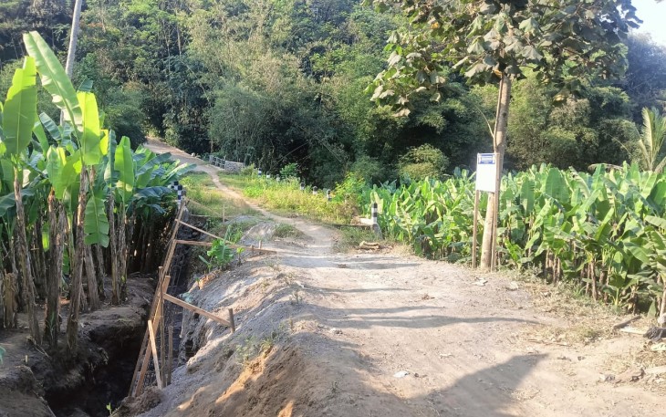 Pemkab Malang Bangun TPT di Desa Pucangsongo