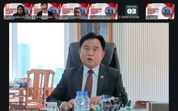 Menteri Koordinator Bidang Hukum, Hak Asasi Manusia, Imigrasi, dan Pemasyarakatan Republik Indonesia, Prof. Dr. Yusril Ihza Mahendra, S.H., M.Sc