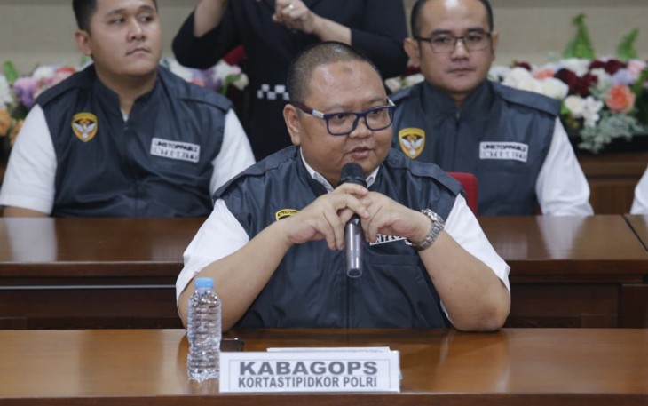 Kabagops Kortastipidkor Polri Kombes Pol. Ahmad Yusuf Afandi