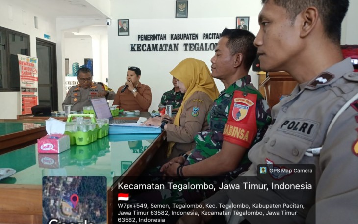 Danramil 0801/04 Tegalombo Kapten Inf Totok Dwi Wahono