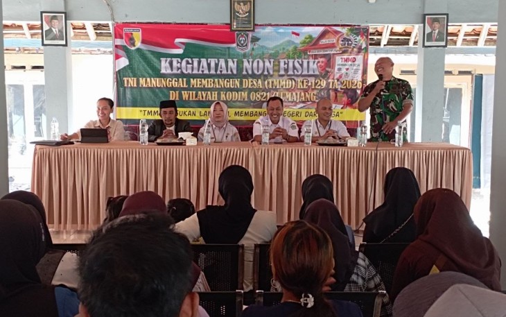 Sasaran non fisik TMMD ke-129 Kodim 0821/Lumajang