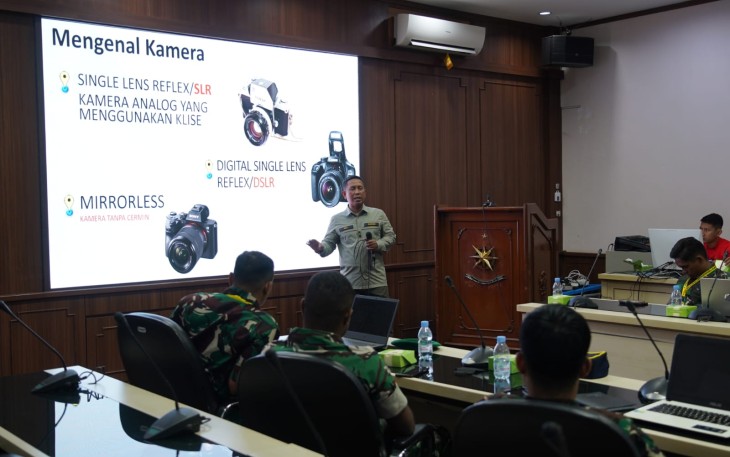 Pusbekangad Gelar Pelatihan dan Bimtek Profesi  Penerangan