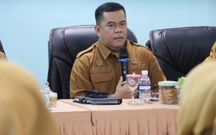 Sekretaris Daerah Kabupaten Bintan, Ronny Kartika, Selasa (08/09)