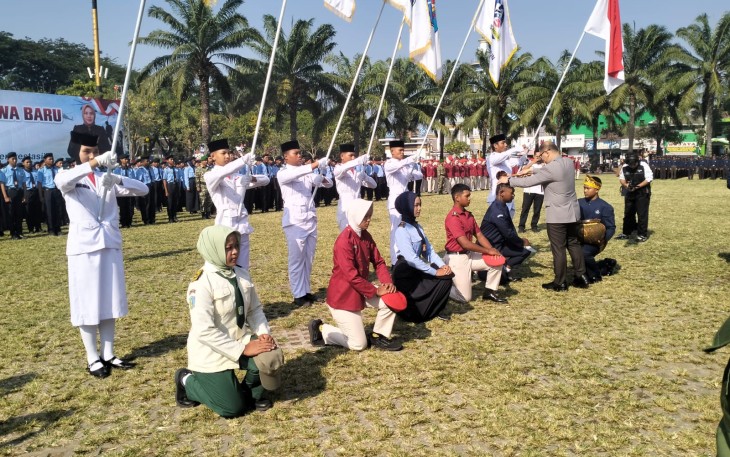 Latsar Ketarunaan Ditutup, Ribuan Pelajar SMKN se-Kota Madiun Tunjukkan Semangat Disiplin dan Kebersamaan