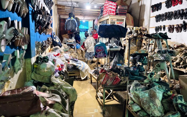 Aktivitas ekonomi di Pasar Kuala Simpang, Kabupaten Aceh Tamiang