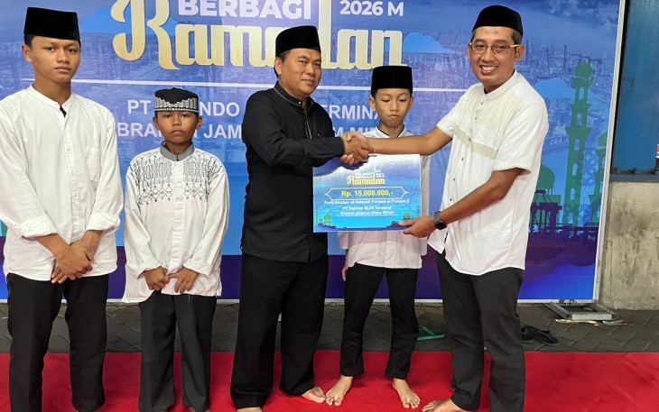 Pelindo Multi Terminal Salurkan Ribuan Bantuan