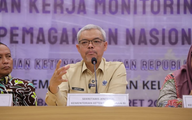 Sekjen Kemnaker Cris Kuntadi 