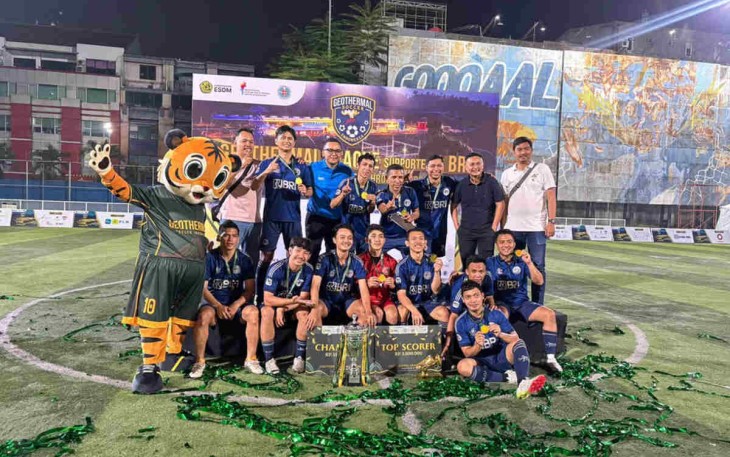 Tim Mini Soccer BRI Region 6 Juara Geothermal League 2026