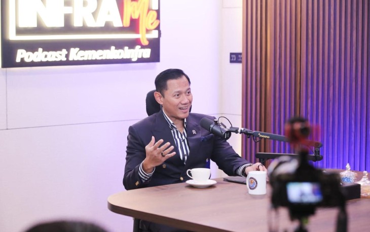 Kementerian Koordinator Bidang Infrastruktur dan Pembangunan Kewilayahan yang di pimpin Agus Harimurti Yudhoyono (AHY) meluncurkan Podcast InfraMe sebagai ruang komunikasi yang lebih terbuka, dialogis, dan partisipatif dalam mengawal pembangunan nasional, Selasa (25/2/2026)