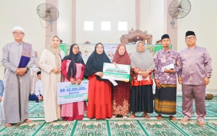 Wakil Gubernur Kepulauan Riau Nyanyang Haris Pratamura melaksanakan Safari Ramadan di Kabupaten Bintan pada Kamis (26/2/2026)
