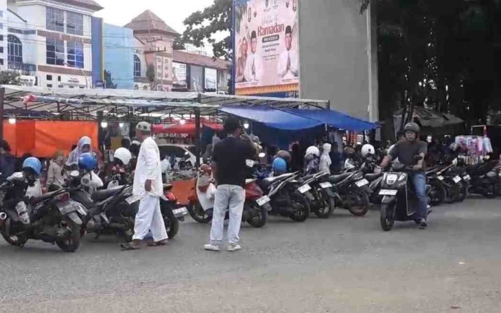 Dishub Pastikan Parkir Bazar Ramadan Resmi