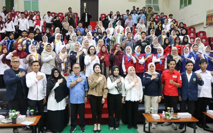 Ketua PMI Bintan Hafizah Rahmdhani Putri Buka Seminar Kesehatan dan Donor Darah di STAIN SAR Kepri
