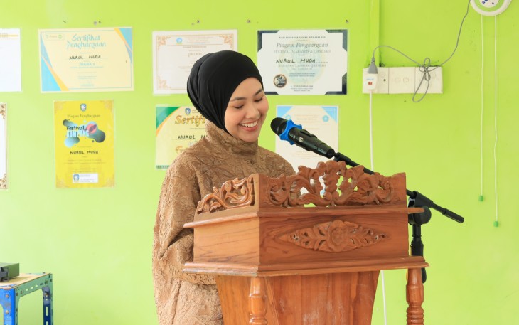 Ketua Tim Pembina Posyandu Kabupaten Bintan Hafizha