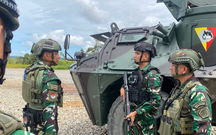 TNI Perkuat Pengamanan di PT Freeport Pasca Serangan KKB