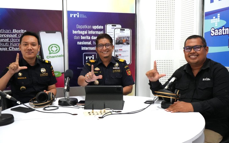 Bea Cukai Lhokseumawe Edukasi Publik melalui RRI