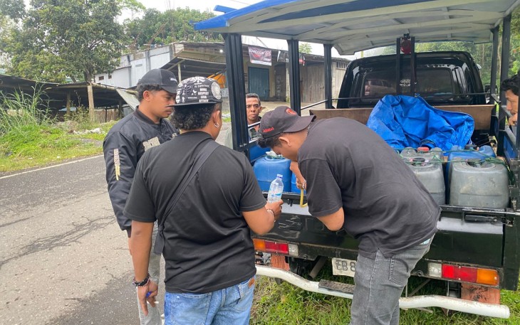 Polisi Amankan 385 Liter BBM Ilegal di Manggarai Timur