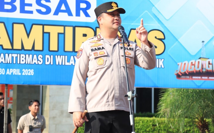 Kapolres Gresik AKBP Ramadhan Nasution 