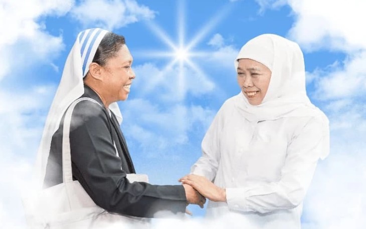 Gubernur Khofifah Ajak Jaga Persaudaraan Antar Umat Beragama