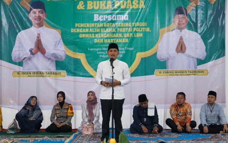 Pemkot Tebing Tinggi Gelar Silaturahmi Kebangsaan dan Buka Puasa Bersama 