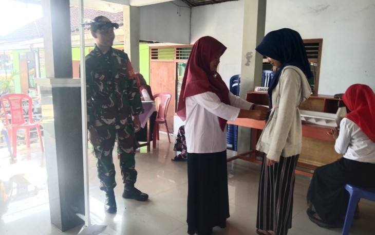 Babinsa Kodim Ponorogo Pendampingan Posyandu ILP